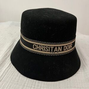 « Chrisitan Doir » Black Bucket Hat, from Parix! 😄